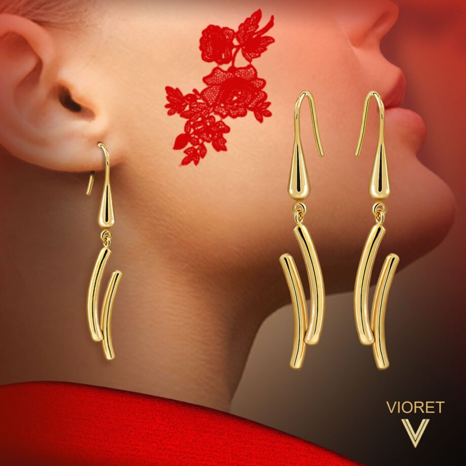 Elisa Gold Earrings
