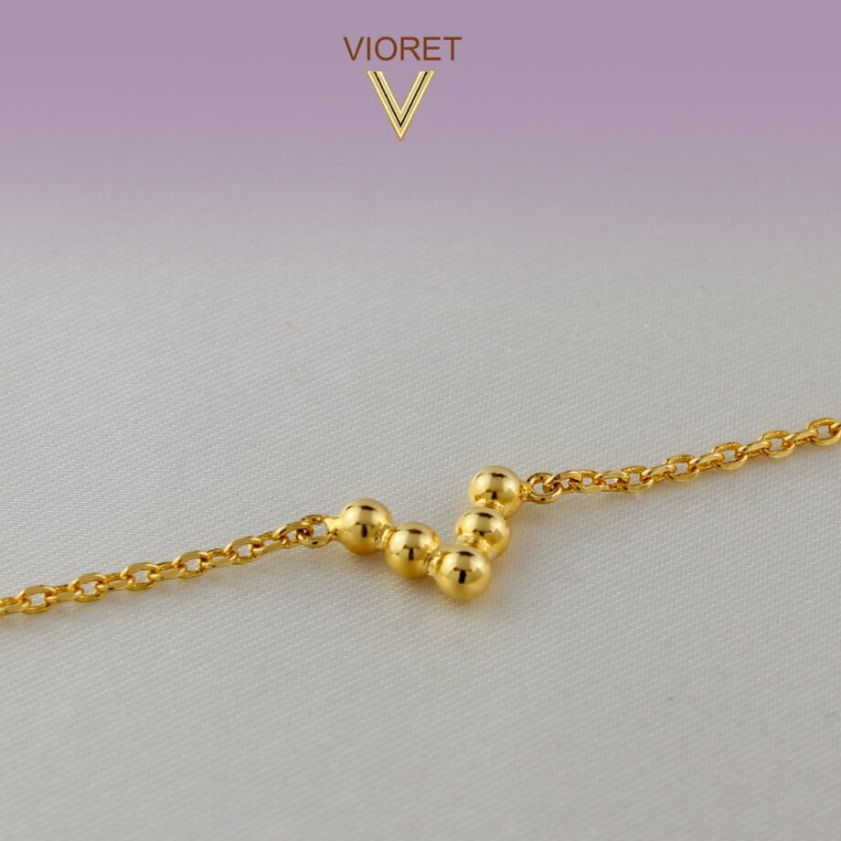 Vee Vioret Gold Bracelet