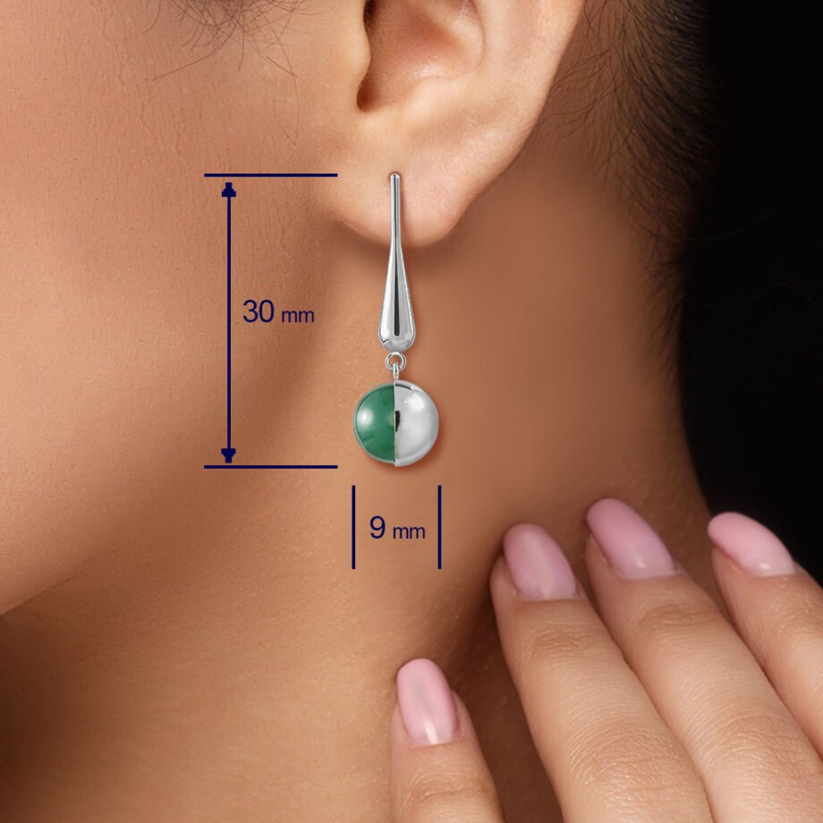 Moon Gold Harpoon Earrings
