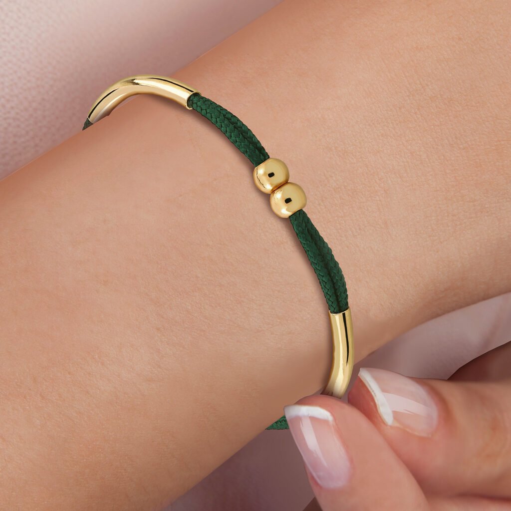 Green Alma Gold Bracelet