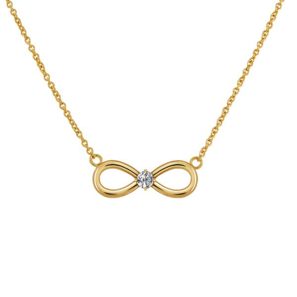 Infinity Gold Necklace
