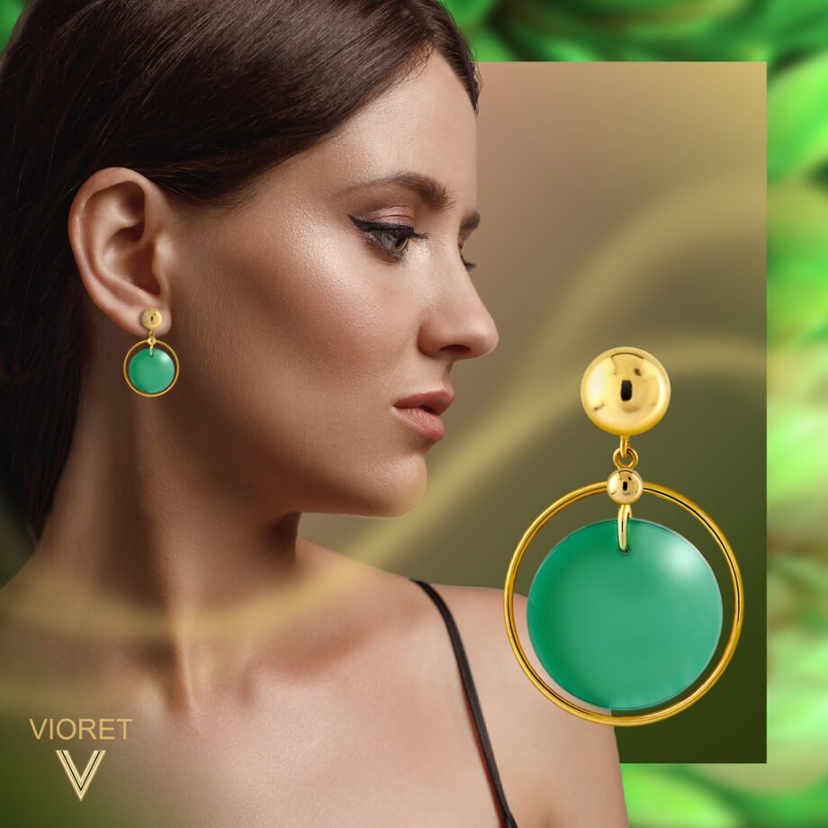Elena Silver Earrings