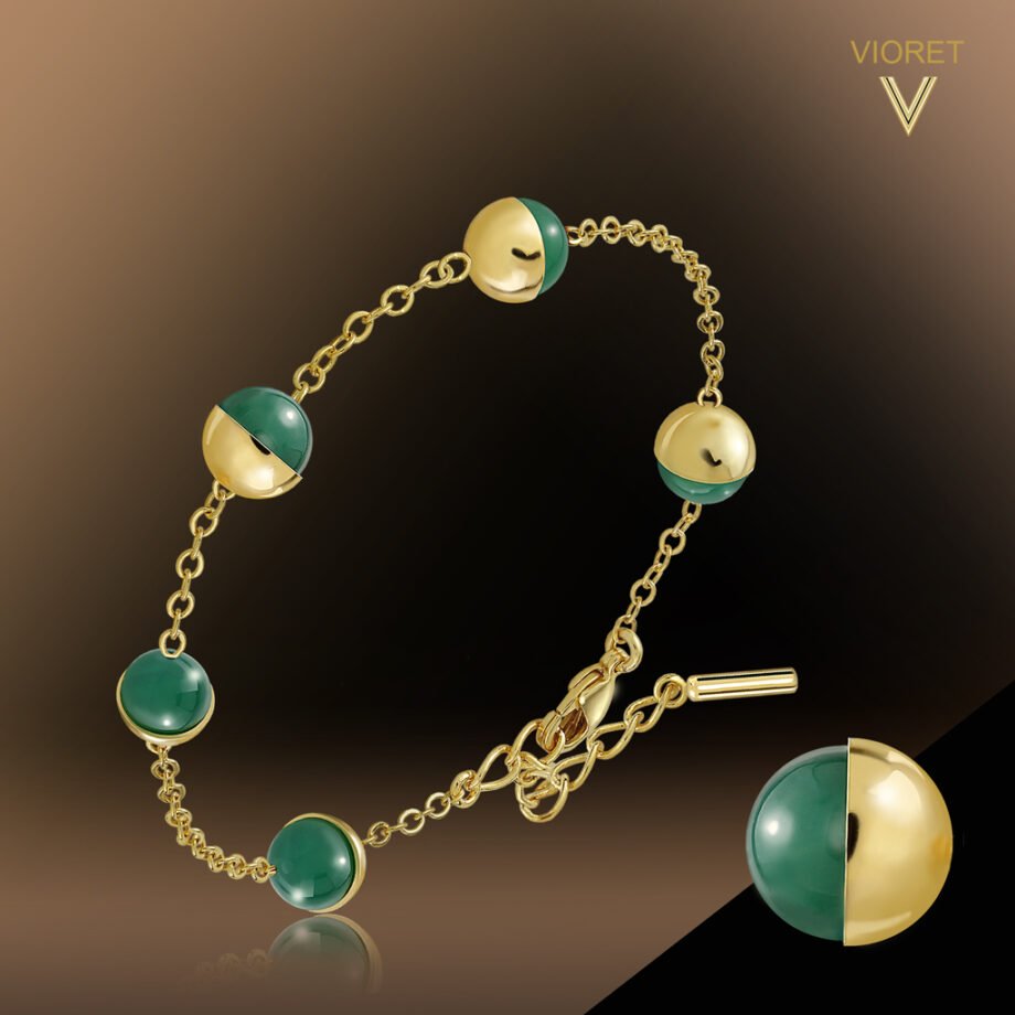Moon Complete Gold Bracelet