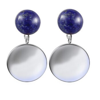Shaila Silver Lapis Lazuli Earrings