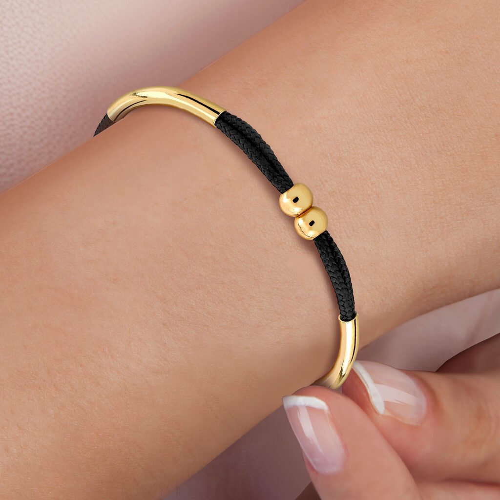 Black Alma Gold Bracelet
