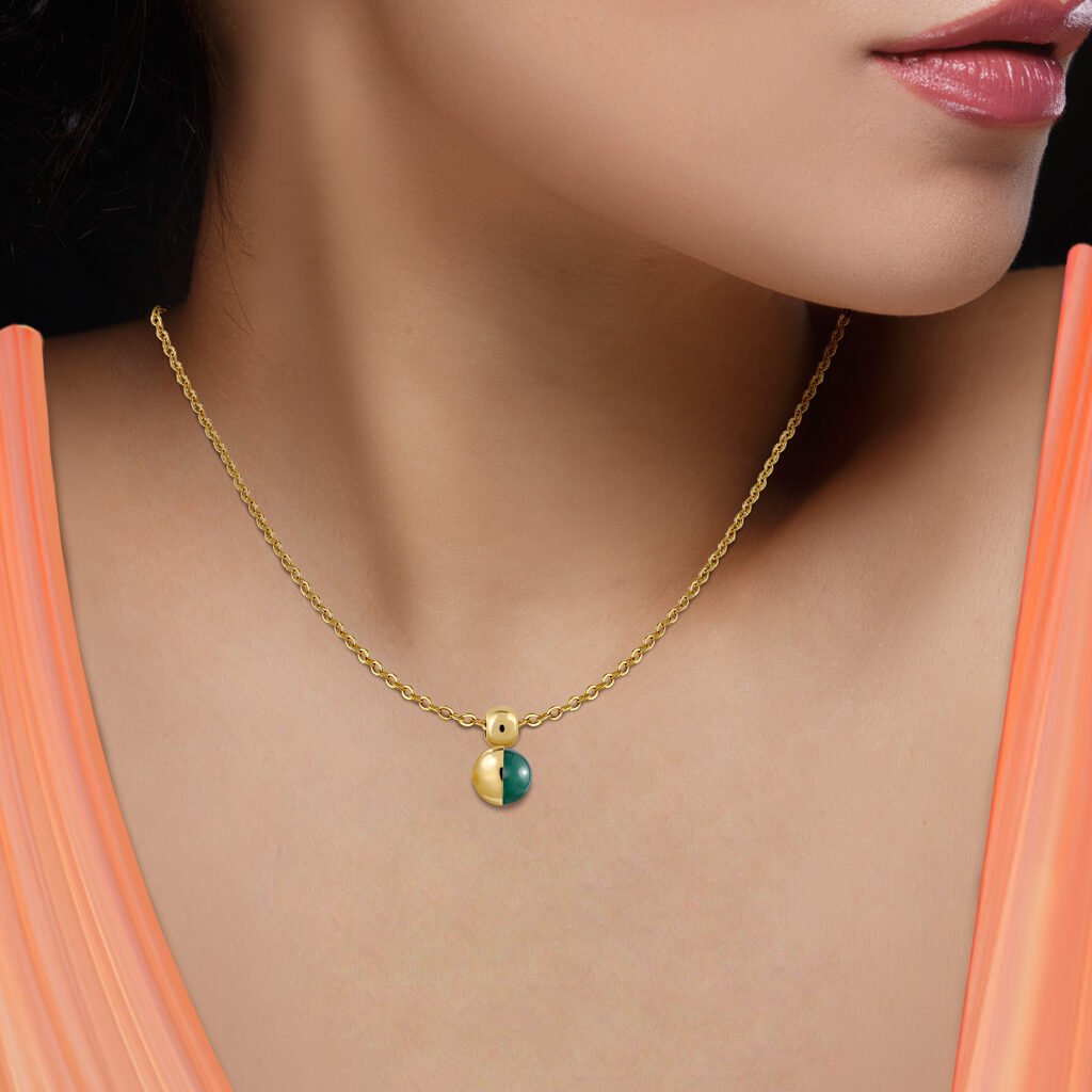 Moon Gold Necklace