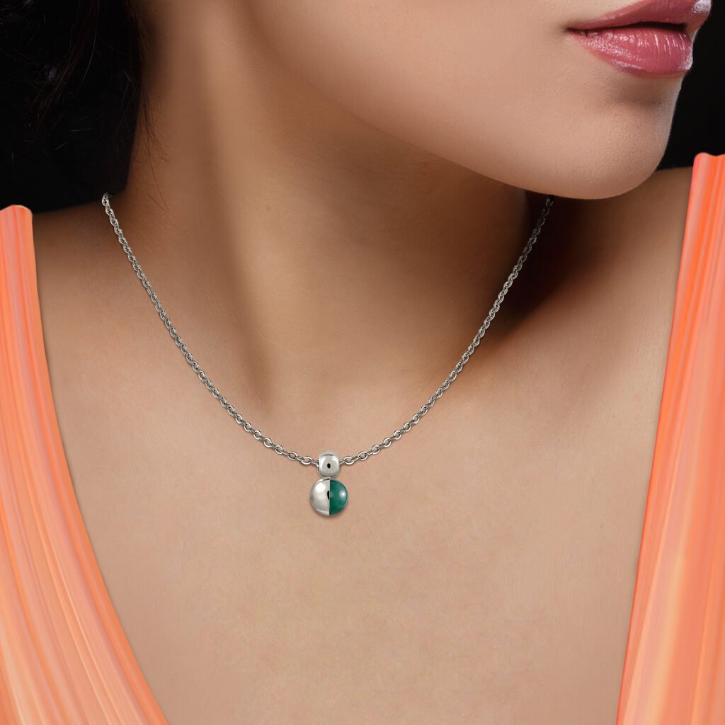 Moon Silver Necklace