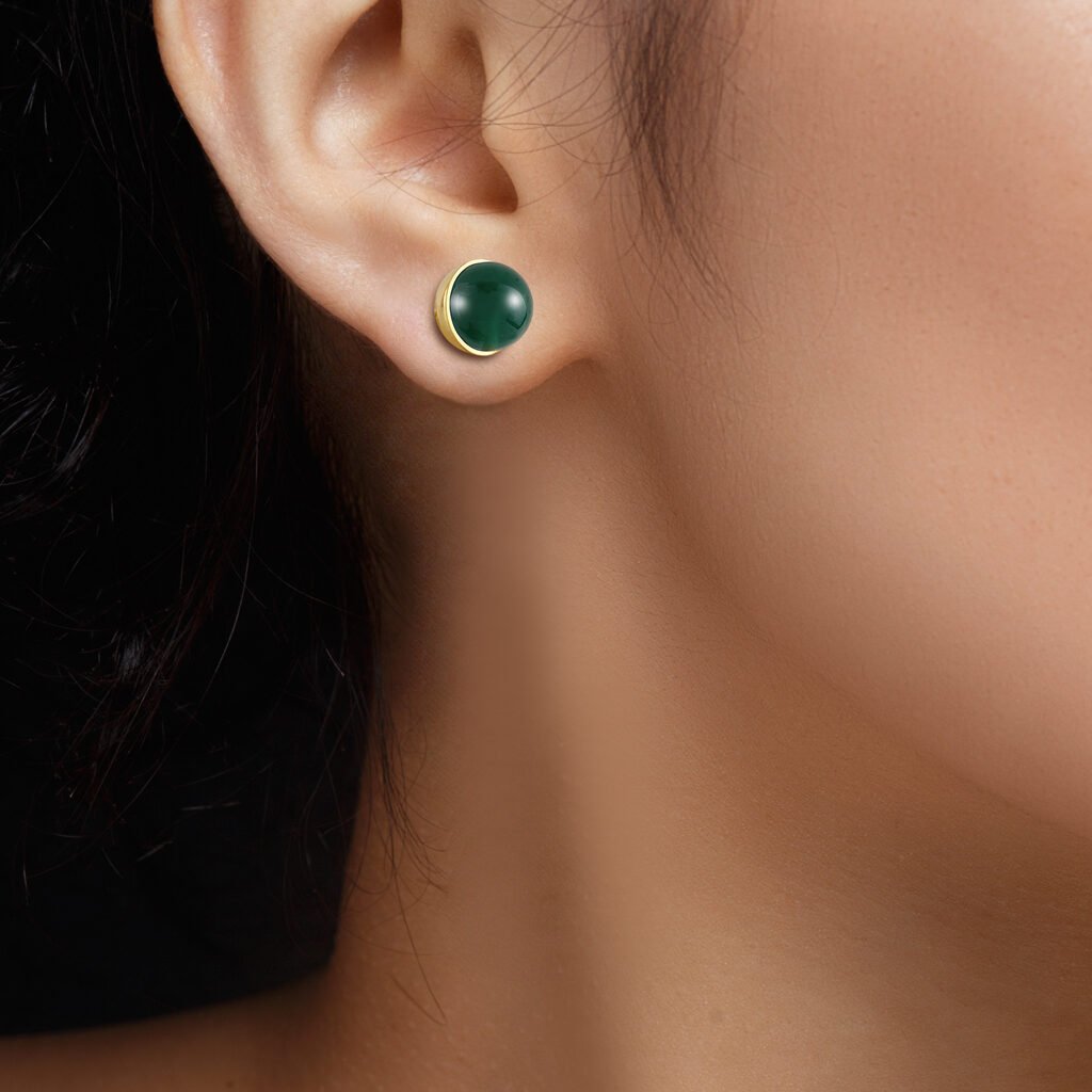 Moon Gold Earrings