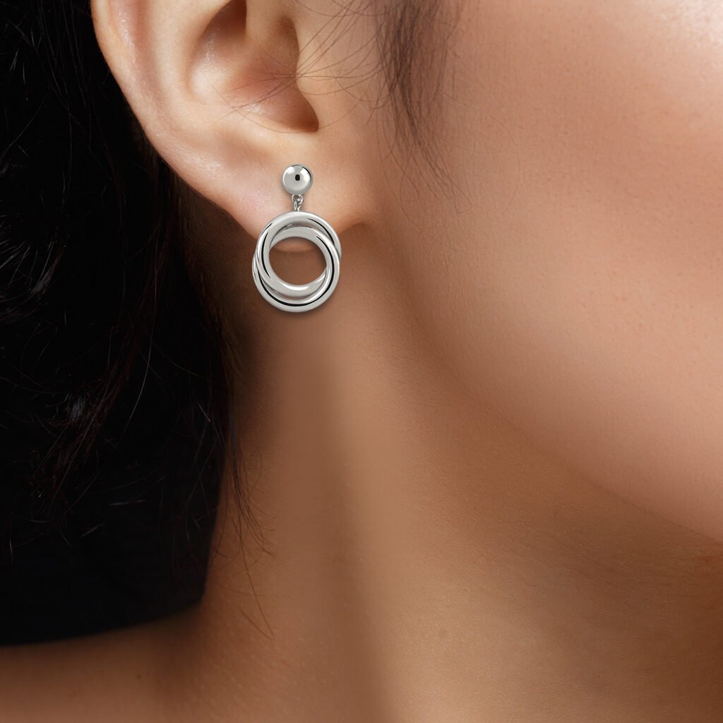 Atenea Silver Earrings