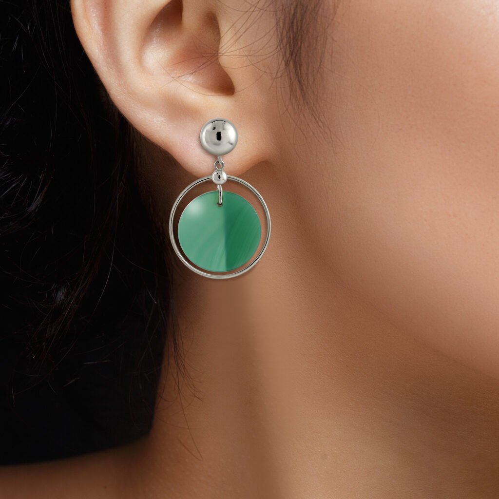 Elena Silver Earrings