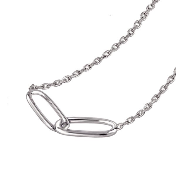Pair Silver Necklace For Him