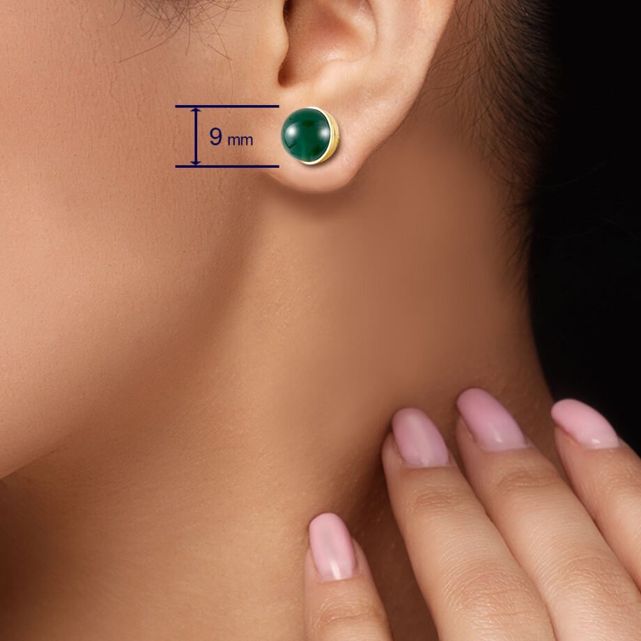 Moon Gold Earrings