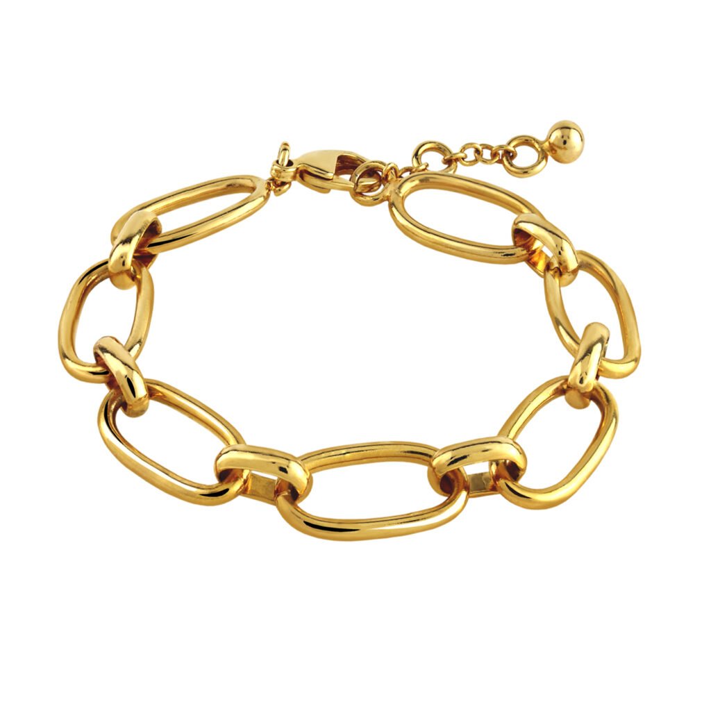 Pulsera Oro Sabrina diseñada por Vioret Joyas Ⓡ y acabada en oro de 18 quilates