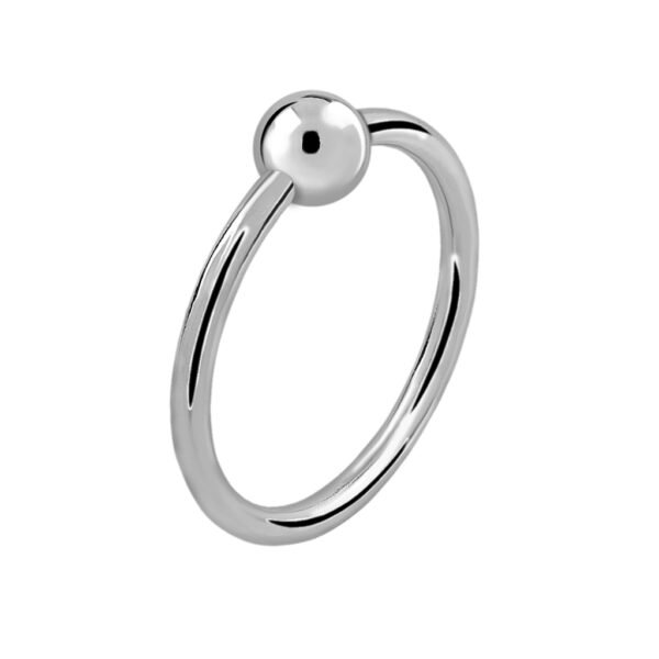 Anillo Plata Adriana fabricado en plata de 1ª Ley y diseñado con una esfera