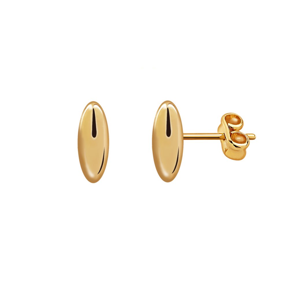 Pendientes Oro Cloe acabados en oro de 18 quilates y diseñados por Vioret Joyas ®