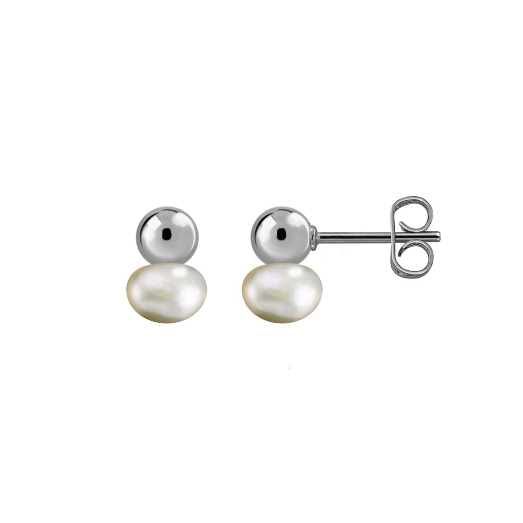Pendientes Plata Clara diseñados por Vioret Joyas ® y fabricados de plata de 1ª Ley