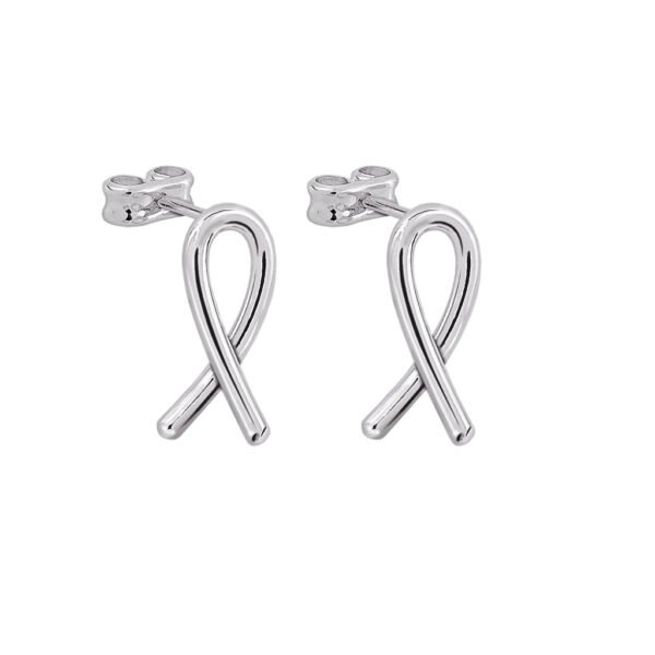 Pendientes Plata Corina fabricados de plata de 1ª Ley y diseñados por Vioret Joyas ®