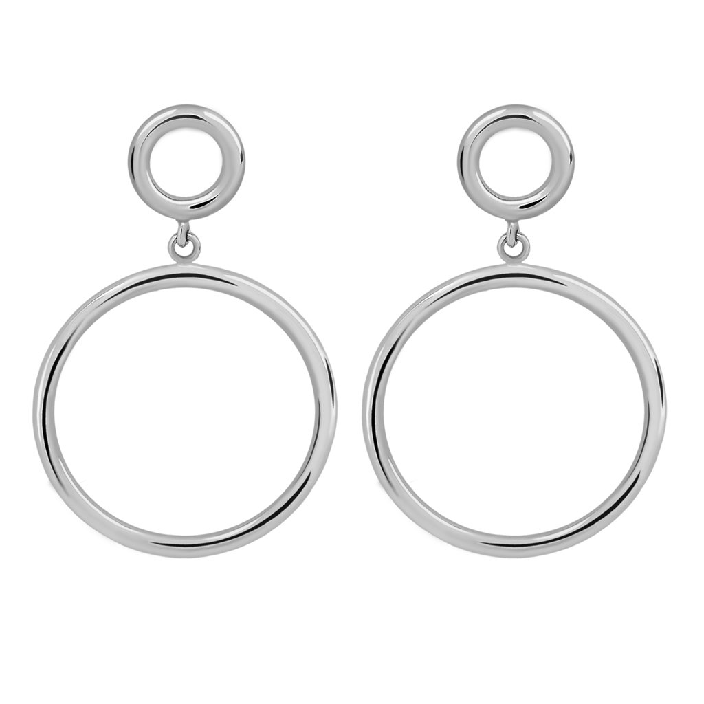 Pendientes Plata Daniela diseñados por Vioret Joyas® fabricados de plata de 1ª Ley