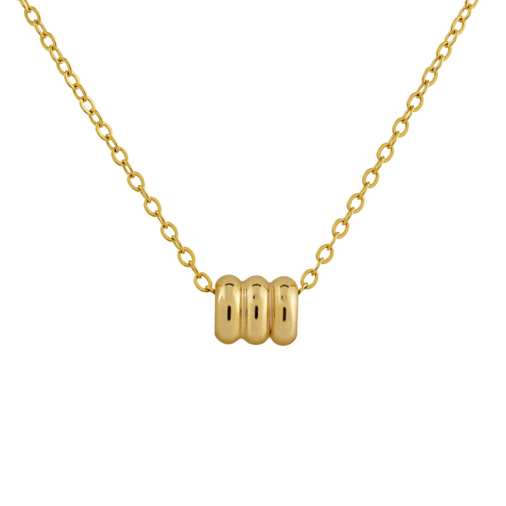 Colgante Oro Ainhoa acabado en oro de 18 quilates y diseñado por Vioret Joyas ®