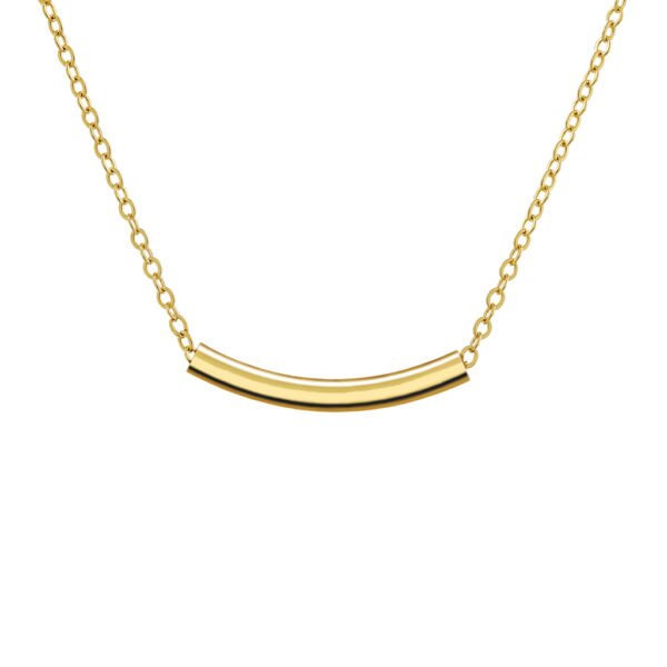 Colgante Oro Valentina acabado en oro de 18 quilates y diseñado en Vioret Joyas ®
