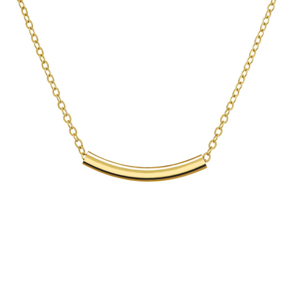 Colgante Oro Valentina acabado en oro de 18 quilates y diseñado en Vioret Joyas ®