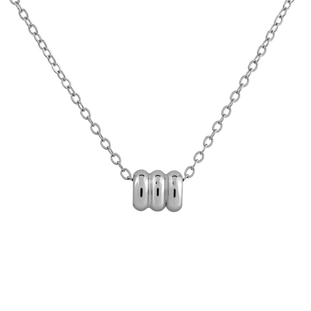 Colgante Plata Ainhoa acabado de rodio en plata y diseñado por Vioret Joyas ®