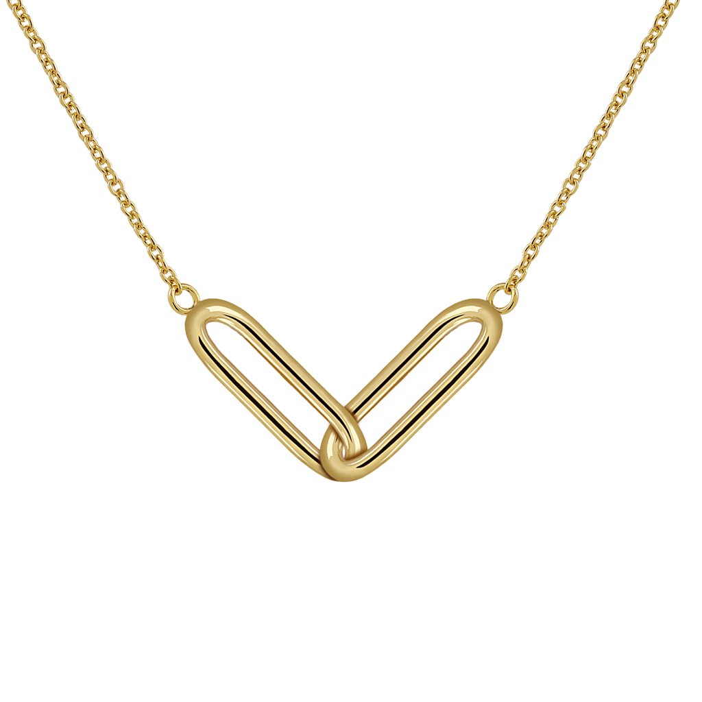 Colgante Oro Dúo Para Ella fabricado en oro vermeil diseñado por Vioret Joyas ®