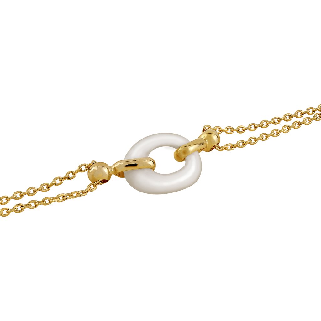 Pulsera Oro Nina Ágata diseñada por Vioret Joyas®