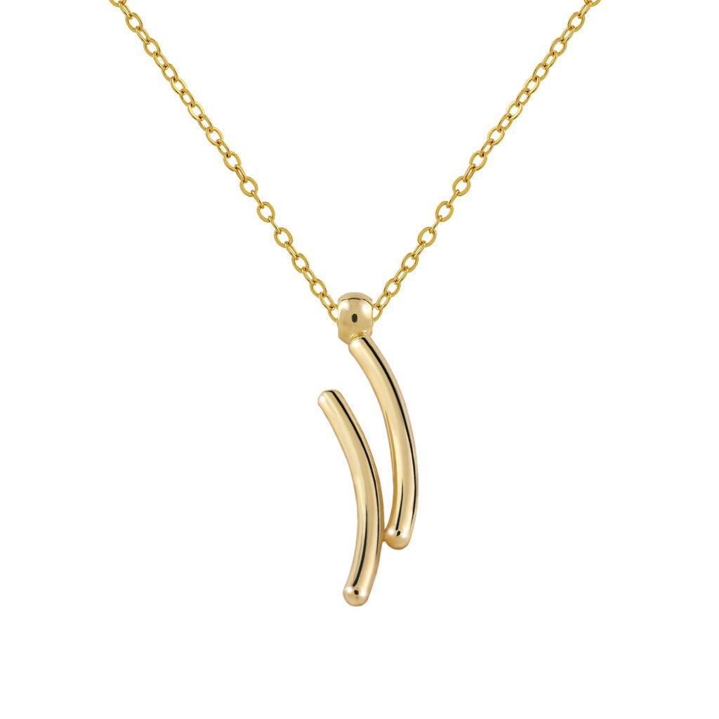 Colgante Oro Elisa acabado en oro de 18 quilates y diseñado por Vioret Joyas ®