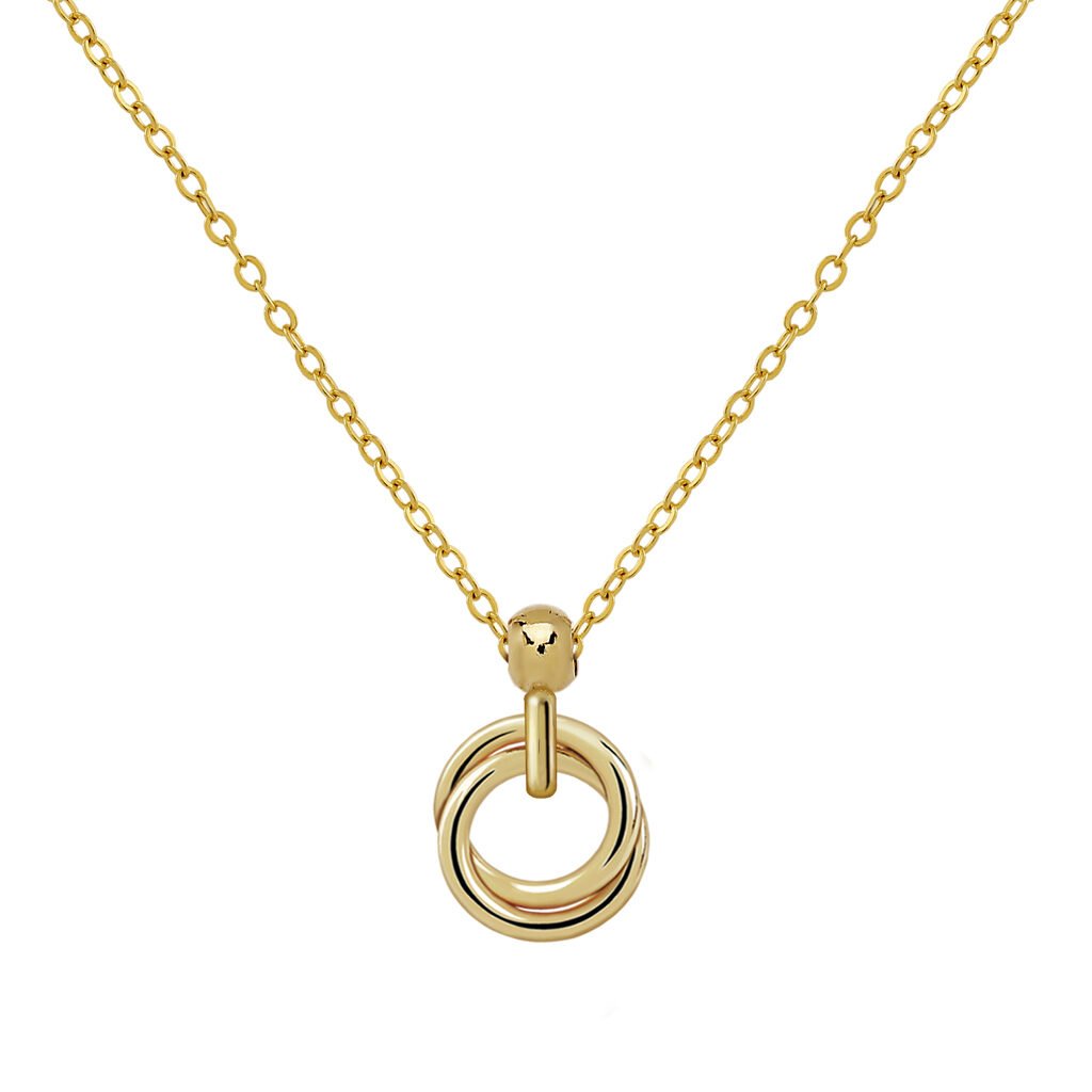 Colgante Oro Isabel acabado en oro de 18 quilates diseñado por Vioret Joyas ®