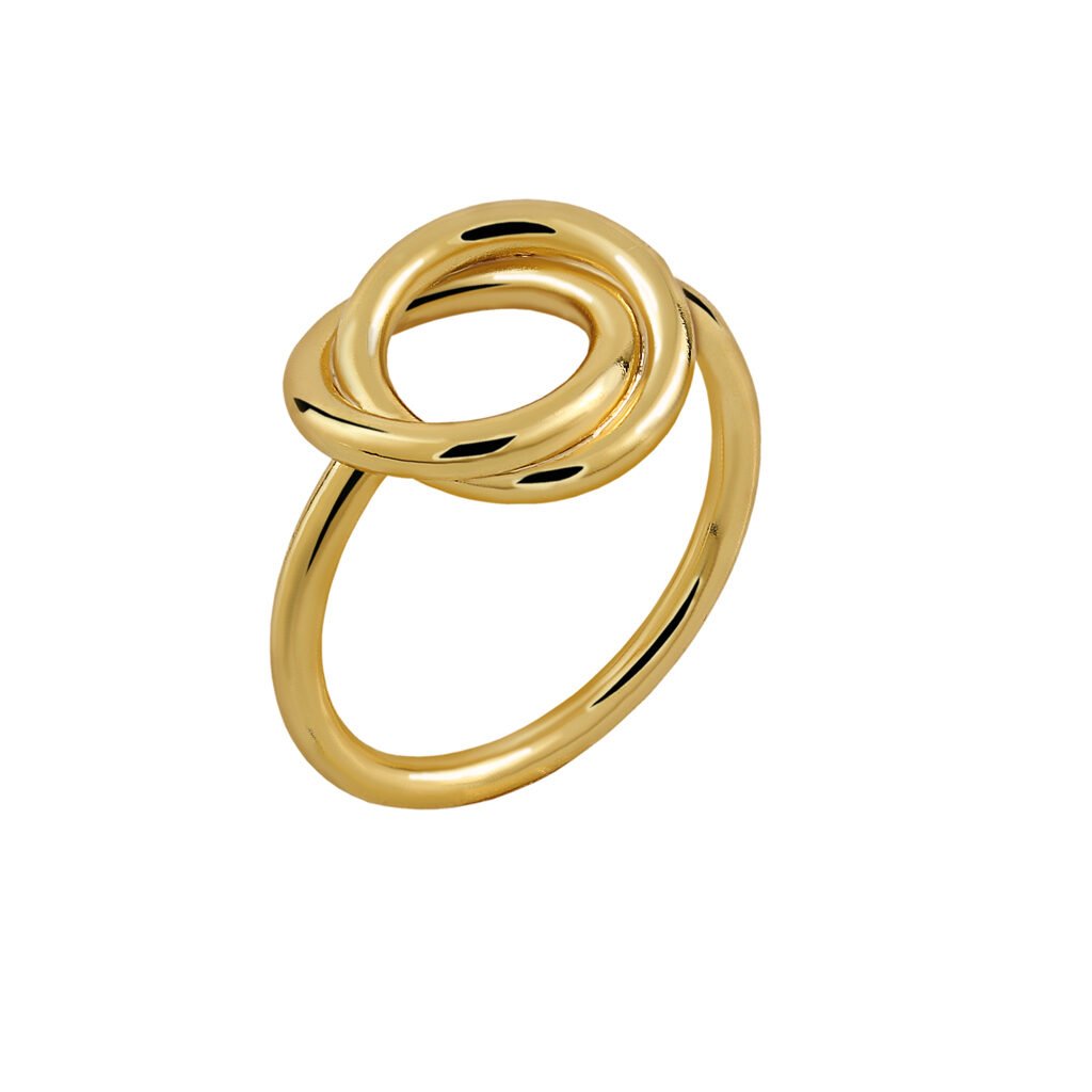 Anillo Oro Grand Atenea ®acabado en oro de 18 quilates y diseñado por Vioret Joyas